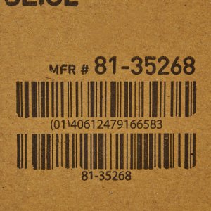 Trash Can with Plastic Liner McKesson 32 Quart Square Beige Steel Step On