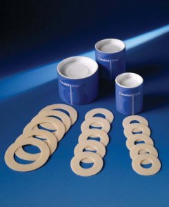 Ostomy Barrier Ring Precut, Standard Wear Without Tape Without Flange Solid Hydrocolloid 1-3/5 Inch Opening