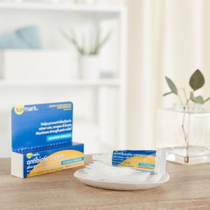 First Aid Antibiotic with Pain Relief sunmark   Cream 0.5 oz. Tube