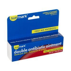 First Aid Antibiotic sunmark   Ointment 1 oz. Tube