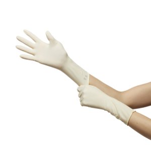 Surgical Glove Sempermed   Supreme Size 6 Sterile Latex Standard Cuff Length Fully Textured Ivory Not Chemo Approved