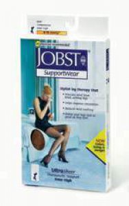 Compression Stocking JOBST   Ultrasheer Knee High Medium Natural Closed Toe