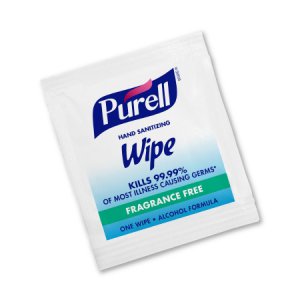 Hand Sanitizing Wipe Purell   1,000 Count Ethyl Alcohol Wipe Individual Packet