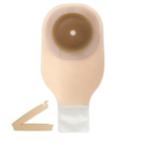 Ostomy Pouch Premier    Flextend    One-Piece System 12 Inch Length Drainable Trim To Fit