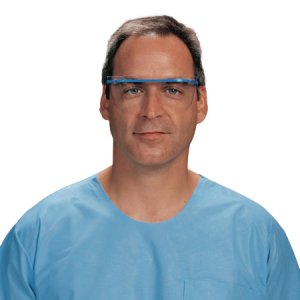 Safety Glasses SafeView Fit Over Clear Tint Assorted Color Frames Over Ear One Size Fits Most