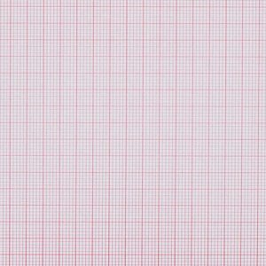 Diagnostic Recording Paper Thermal Paper 8-1/2 X 11 Inch Z-Fold Red Grid
