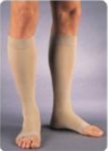Compression Stocking JOBST   Relief   Knee High Large Beige Open Toe