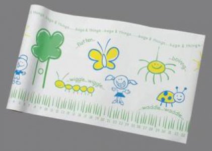 Table Paper Tidi   Choice 18 Inch Width Print (Bugs and Things) Smooth