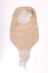 Ostomy Pouch Assura   Magnum Two-Piece System 12-1/2 Inch Length 3/8 to 1-3/8 Inch Stoma Drainable