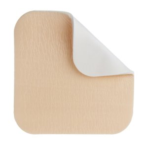 Foam Dressing DermaFoam   4 X 4-1/4 Inch Rectangle Non-Adhesive without Border Sterile