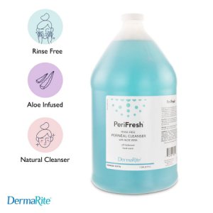 Rinse-Free Perineal Wash PeriFresh   Liquid 1 gal. Jug Scented