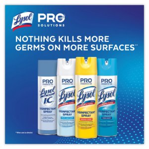 Lysol   I.C.    Surface Disinfectant Alcohol Based Aerosol Spray Liquid 19 oz. Can Scented NonSterile