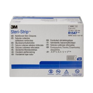 Skin Closure Strip Steri-Strip    1/2 X 4 Inch Nonwoven Material Reinforced Strip White