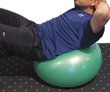 Inflatable Exercise Ball CanDo   Green