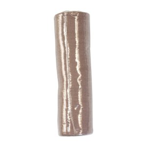 Elastic Bandage Dynarex   6 Inch X 4-1/2 Yard Standard Compression Clip Detached Closure Tan NonSterile