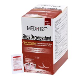 Sinus Relief Medi-First   10 mg Strength Tablet 500 Per Box