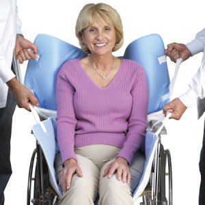 Positioning Underpad TLC 40 X 48 Inch Disposable Tricot / Foam Moderate Absorbency