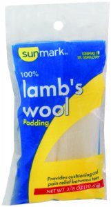 Lamb's Wool Padding sunmark    0.37 oz.