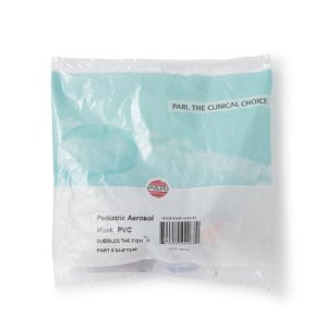 Aerosol Mask Bubbles The Fish    Elongated Style Pediatric Adjustable Head Strap