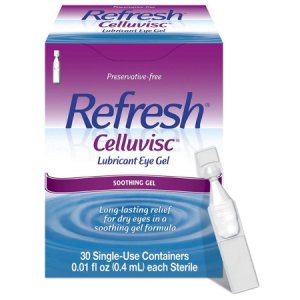 Eye Lubricant Refresh   Celluvisc   0.01 oz. Gel Eye Drops
