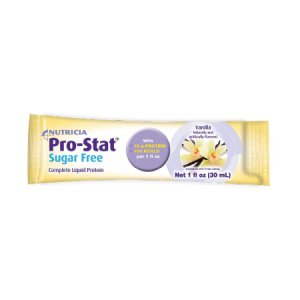 Protein Supplement Pro-Stat   Sugar-Free Vanilla Flavor 1 oz. Individual Packet Ready to Use