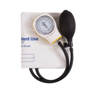Aneroid Sphygmomanometer Unit Mabis   2-Tubes Manual Large Adult