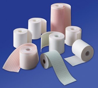 Diagnostic Recording Paper Medi-Trace   Thermal Paper 50 mm X 30 Meter Roll Without Grid