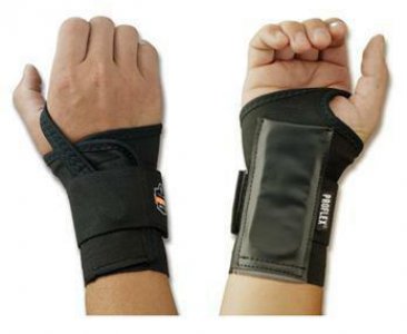 Wrist Support ProFlex   4000 Single Strap Elastane / Elastic / Polyester Right Hand Tan X-Large