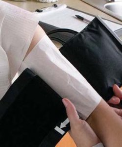 Blood Pressure Cuff Barrier For use with Blood Pressure Cuff