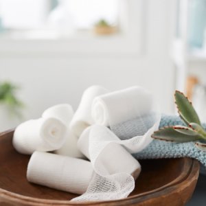 Conforming Bandage Dukal    Cotton 2-Ply 3 Inch X 5 Yard Roll Shape NonSterile