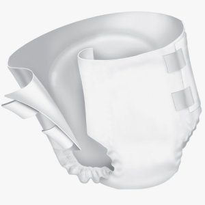 Unisex Adult / Youth Incontinence Brief Prevail   X-Small Disposable Heavy Absorbency