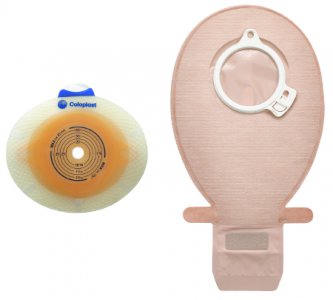 Ostomy Pouch SenSura   Click Two-Piece System 7 Inch Length, Midi Closed End Without Barrier