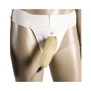 Male Urinal Sheath DMI   Suspensory Belt Latex 20 oz.
