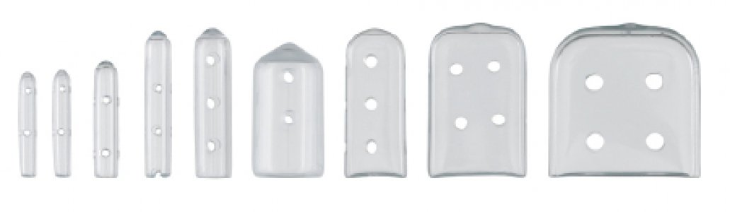 Instrument Tip Guard Tip-It    Equal Number Of Sizes Plus 5, Assorted, Vented, Clear