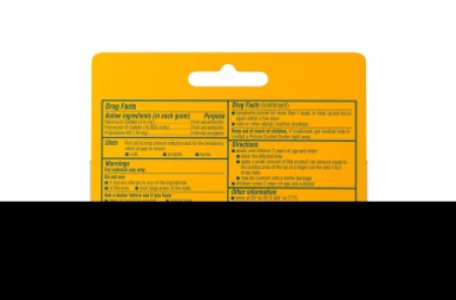 First Aid Antibiotic with Pain Relief Neosporin   + Pain Relief Cream 0.5 oz. Tube