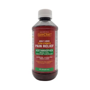 Pain Relief Geri-Care   500 mg / 15 mL Strength Acetaminophen Liquid 8 oz.