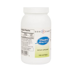 Vitamin Supplement McKesson Brand Vitamin E 1000 IU Strength Softgel 100 per Bottle