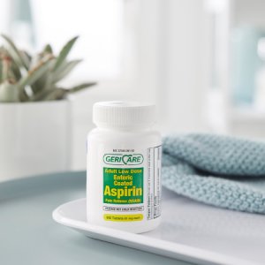 Pain Relief Geri-Care   81 mg Strength Aspirin Tablet 300 per Bottle