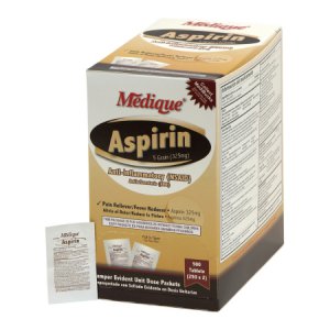 Pain Relief Medique   325 mg Strength Aspirin Tablet 250 per Box