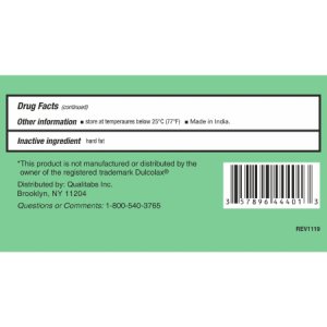 Laxative Health Star   Suppository 100 per Box 10 mg Strength Bisacodyl USP