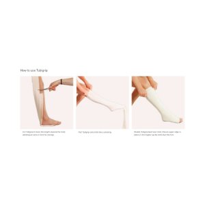 Elastic Tubular Support Bandage Tubigrip   13 Inch X 11 Yard Large Trunk Standard Compression Pull On Natural Size L NonSterile