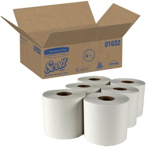 Paper Towel Scott   Essential Perforated Center Pull Roll 8 X 12 Inch