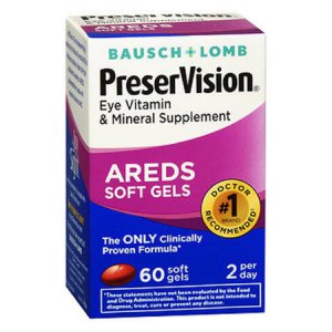 Multivitamin Supplement PreserVision   Vitamin A / Vitamin E / Ascorbic Acid 14320 IU - 200 IU - 226 mg Strength Softgel 60 per Box