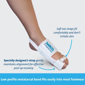 Toe Splint TAS    One Size Fits Most Strap Closure Foot