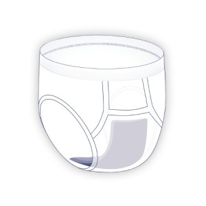 Sir Dignity   Protective Underwear Male Cotton Blend X-Large Pull On Reusable