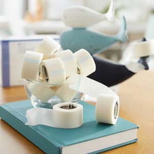 Medical Tape Kendall    Hypoallergenic Breathable Paper 1 Inch X 10 Yard White NonSterile