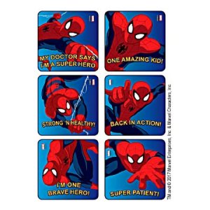 Kids Love Stickers   90 per Unit Spider-Man Strong n Healthy Sticker