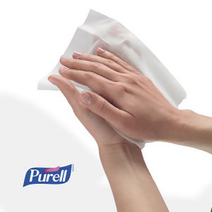 Hand Sanitizing Wipe Purell   175 Count Ethyl Alcohol Wipe Canister