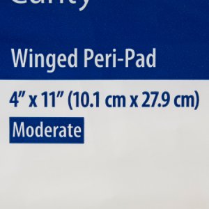 OB / Maternity Pad Curity    With Wings Super Absorbency