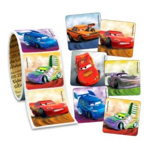 Value Stickers    100 per Unit Disney Cars Value Sticker